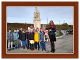Zdjęcia dzieci na Cmentarzu w Ornontowicach